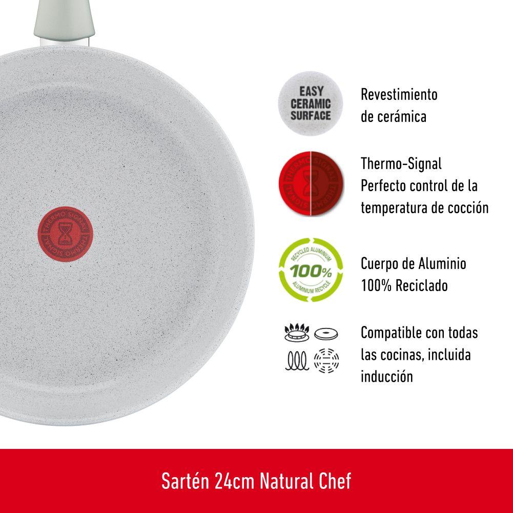 Sartén 24 cm Natural Chef -6