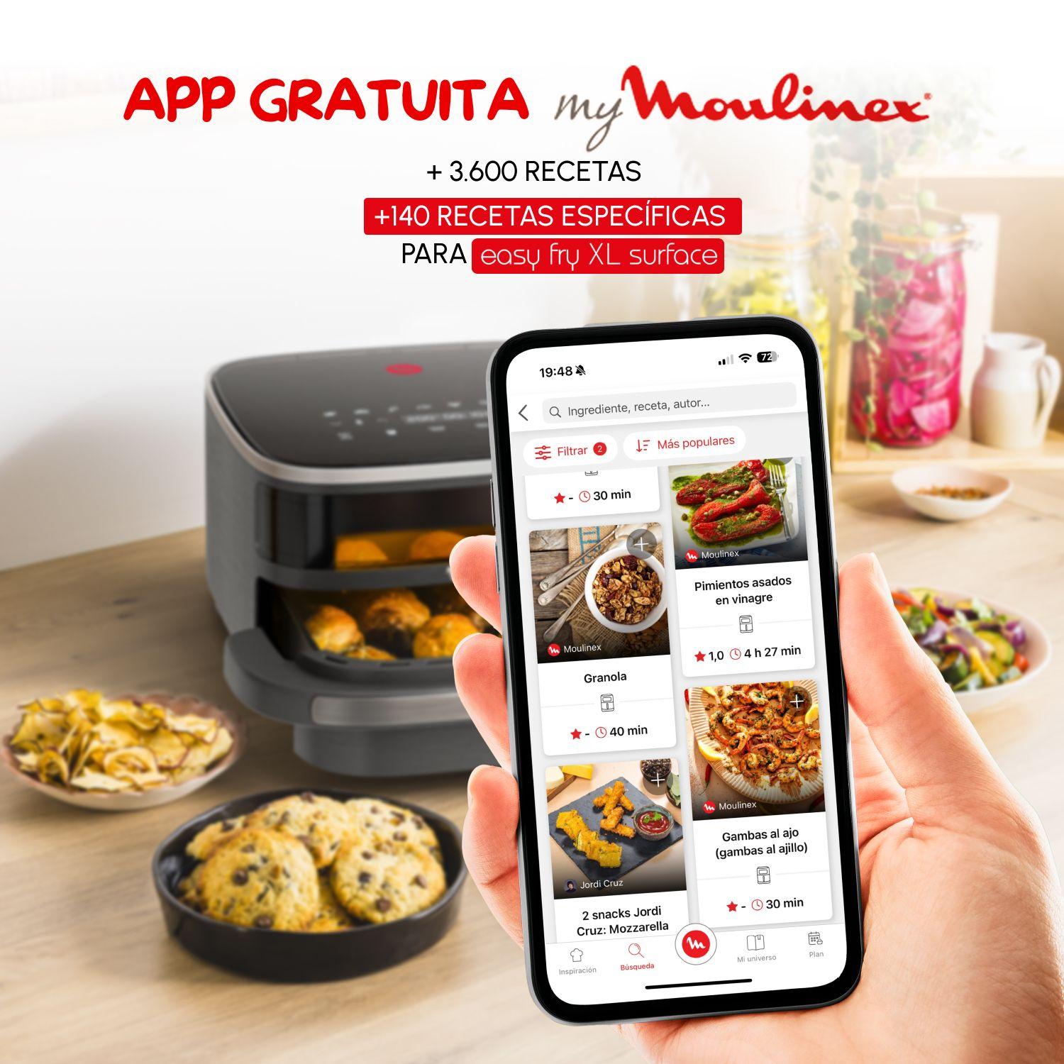 Freidora de Aire Easy Fry XL Surface 4L Moulinex-6