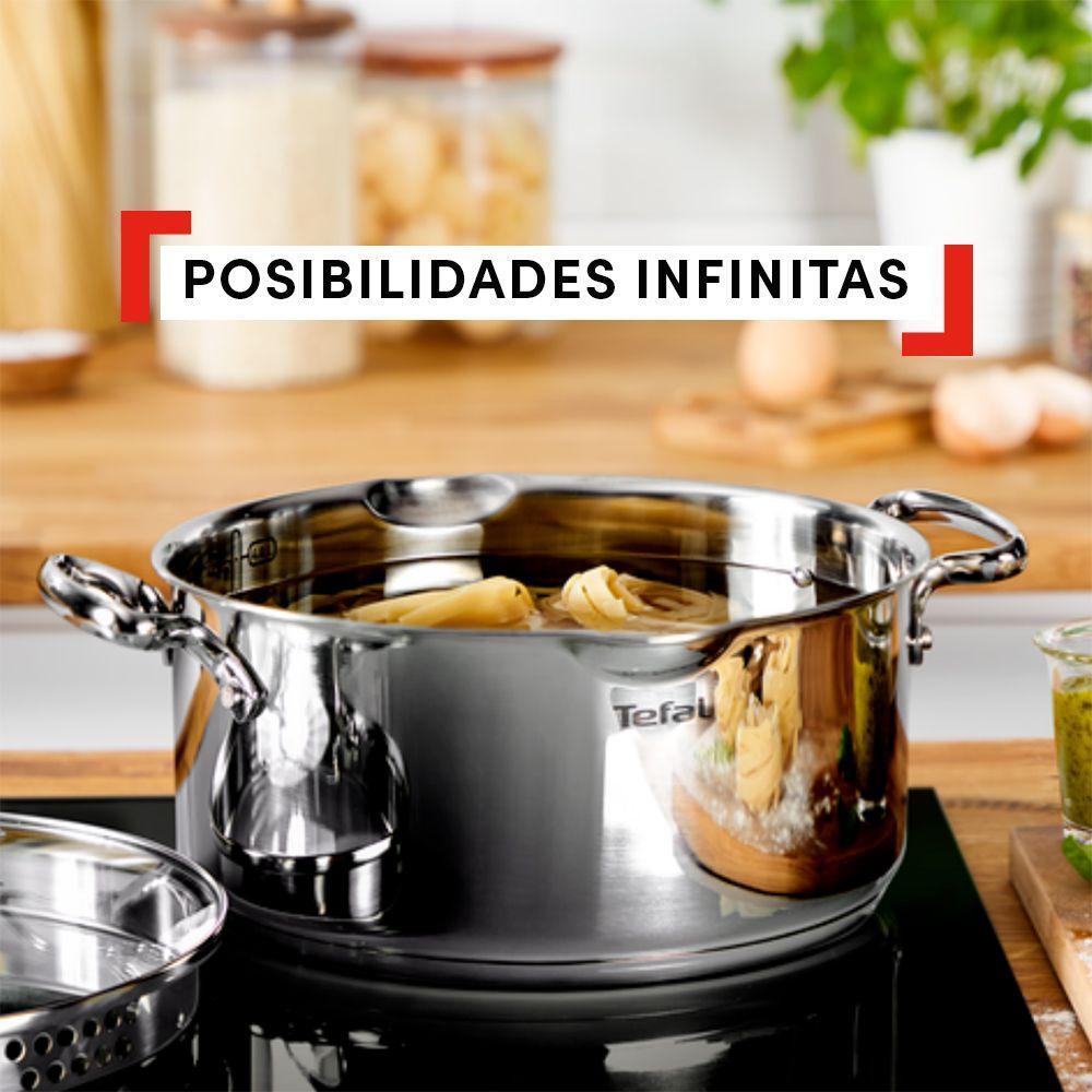 Bateria de cocina Acero Inoxidable Duetto 11 Piezas Tefal-1