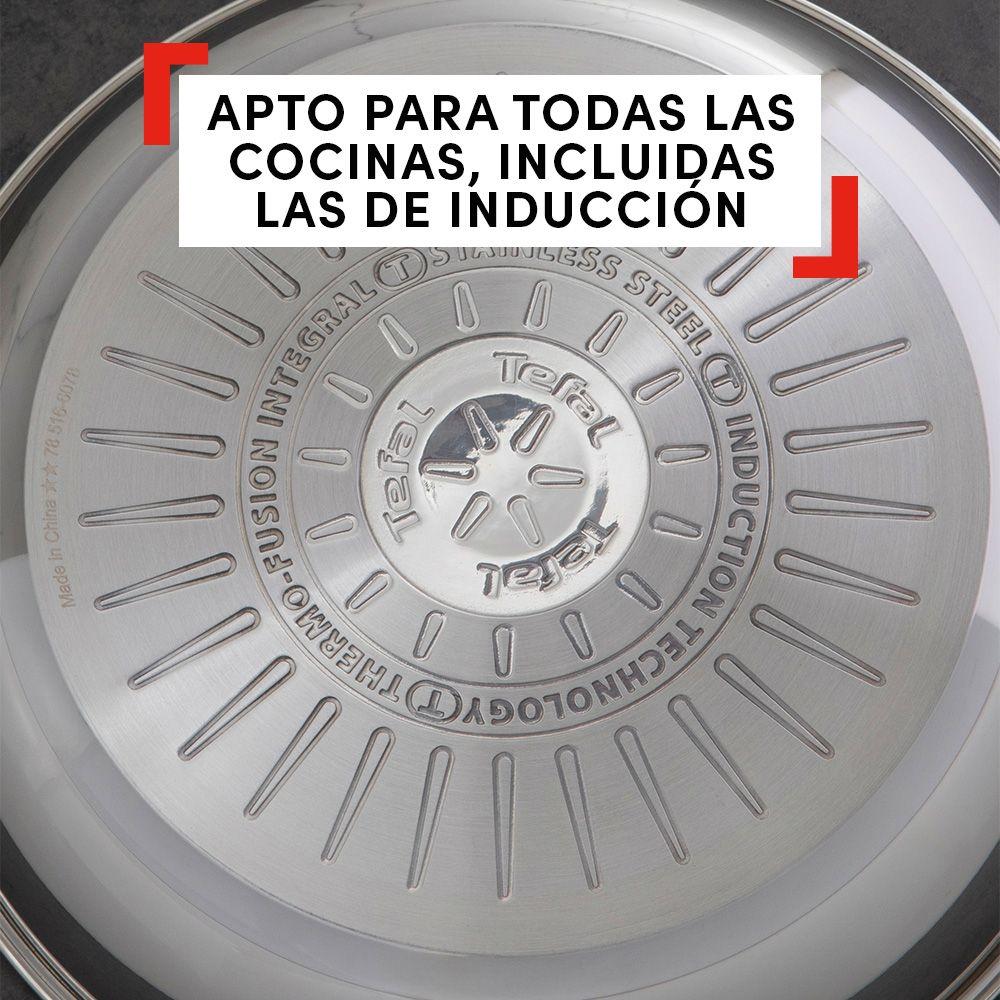 Bateria de cocina Acero Inoxidable Duetto 11 Piezas Tefal-3