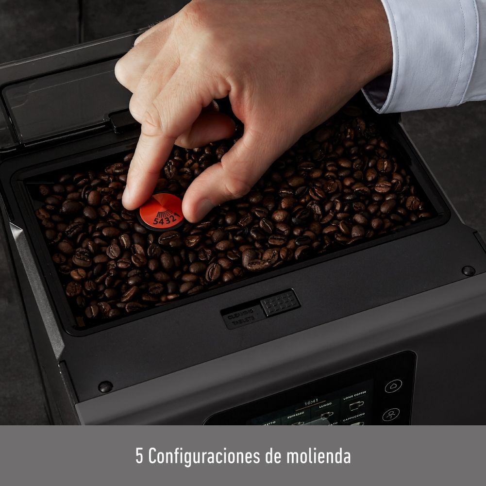 Cafetera Espresso Intuition Preference Touch + Lechero Gris-4