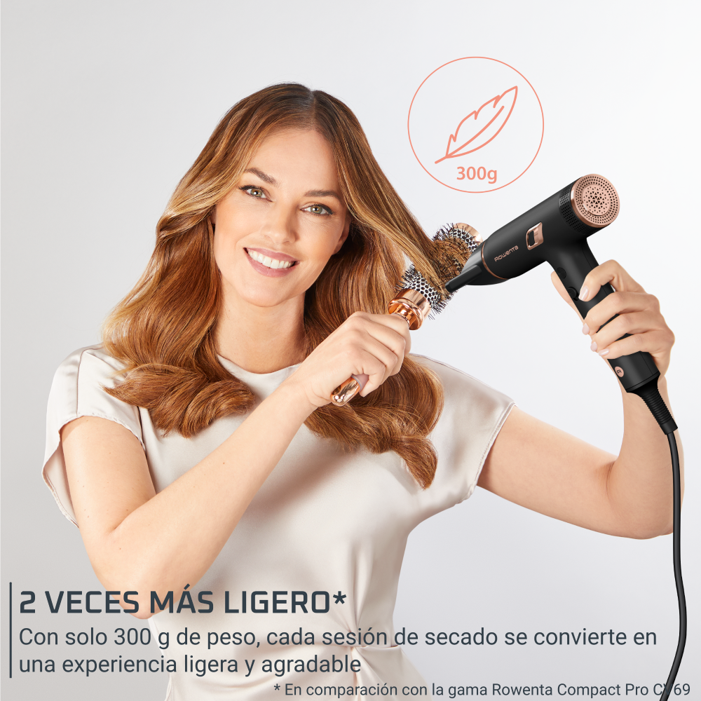 Secador de pelo Maestria Nano Negro Rowenta-2