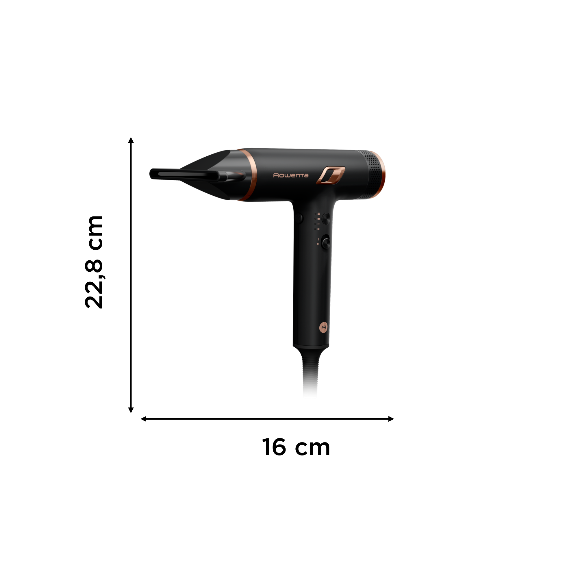 Secador de pelo Maestria Nano Negro Rowenta-6