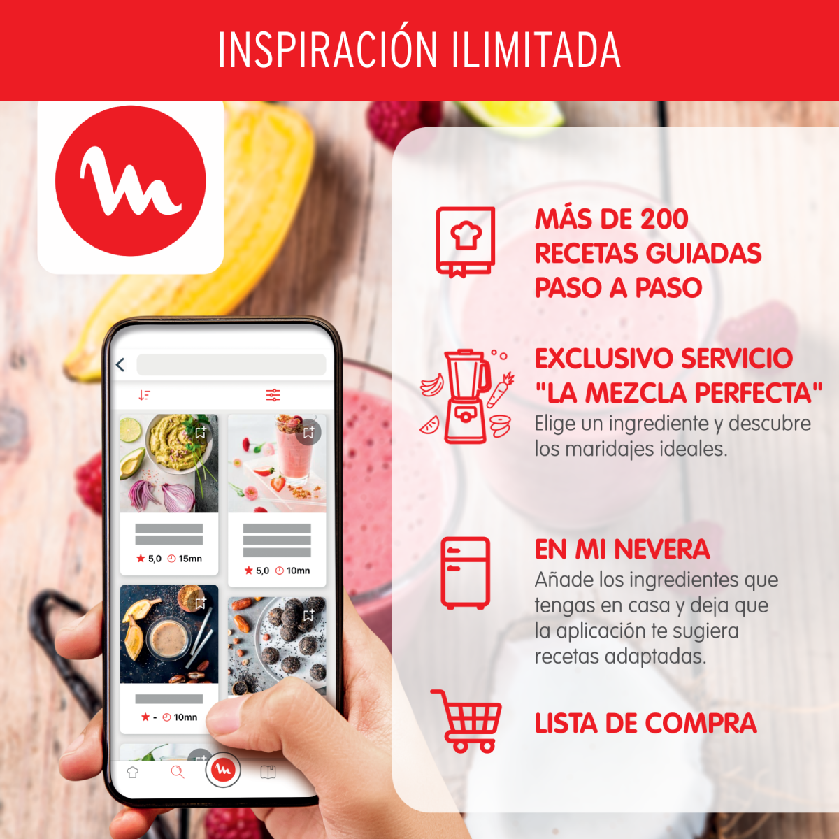 Licuadora Perfectmix Cook 1400 W Moulinex-5