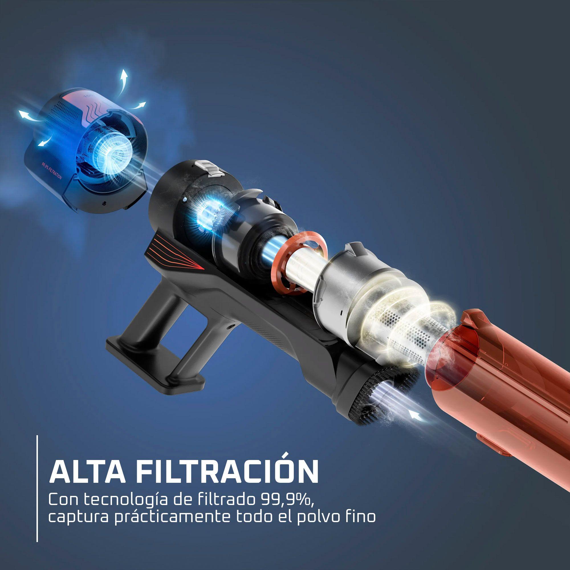 Aspiradora Vertical X Force 8.8 Animal Digital Rowenta-2