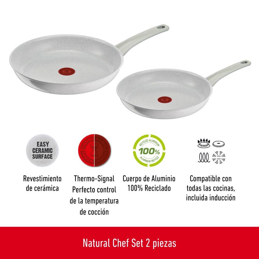Set sarténes 24/28 cm Natural Chef-6