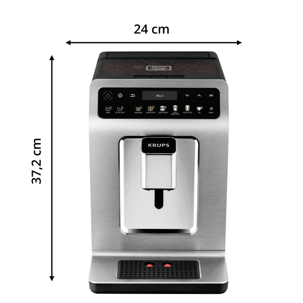 Cafetera Espresso Evidence Plus + Lechero EA894T10 Gris-7
