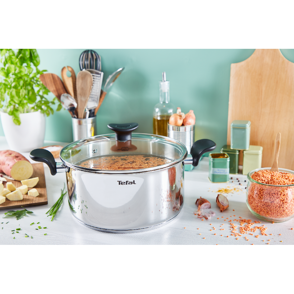 Olla 24 cm acero inoxidable Primary Tefal-3