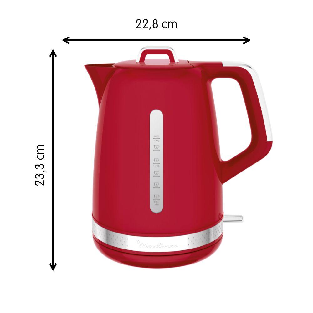 Hervidor Soleil Rojo 1,7L-4