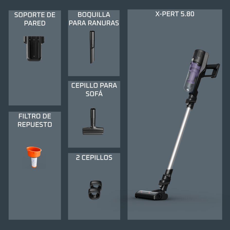 Aspiradora Vertical X Pert 5.8 Digital Allergy Rowenta-5