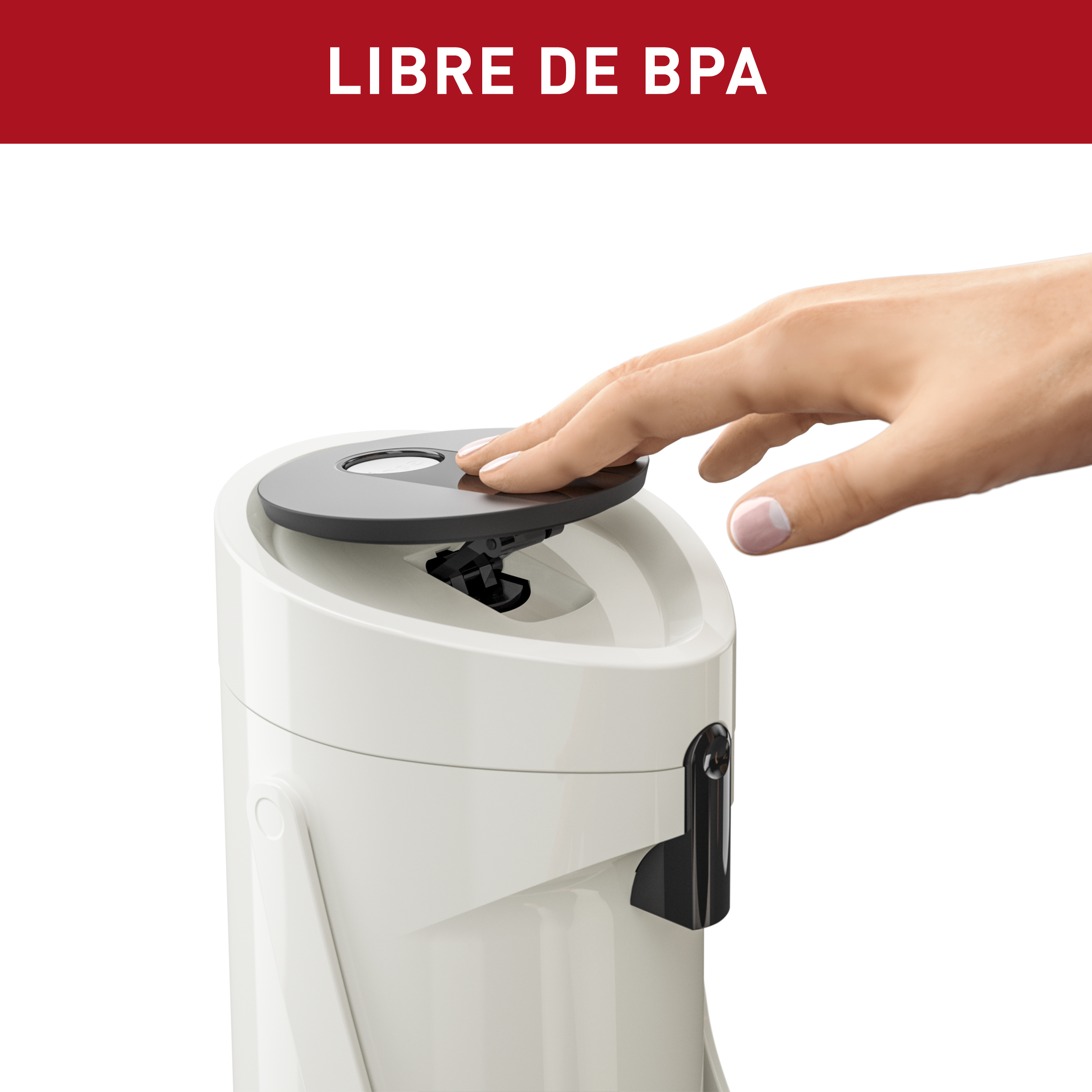 Termo Sifón Ponza 1,9L Blanco Tefal-3