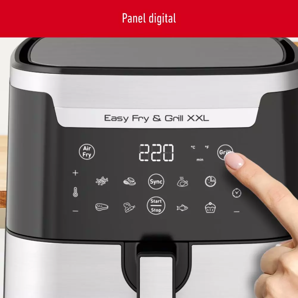 Freidora de Aire Easy Fry & Grill XXL 6,5L Sync-4