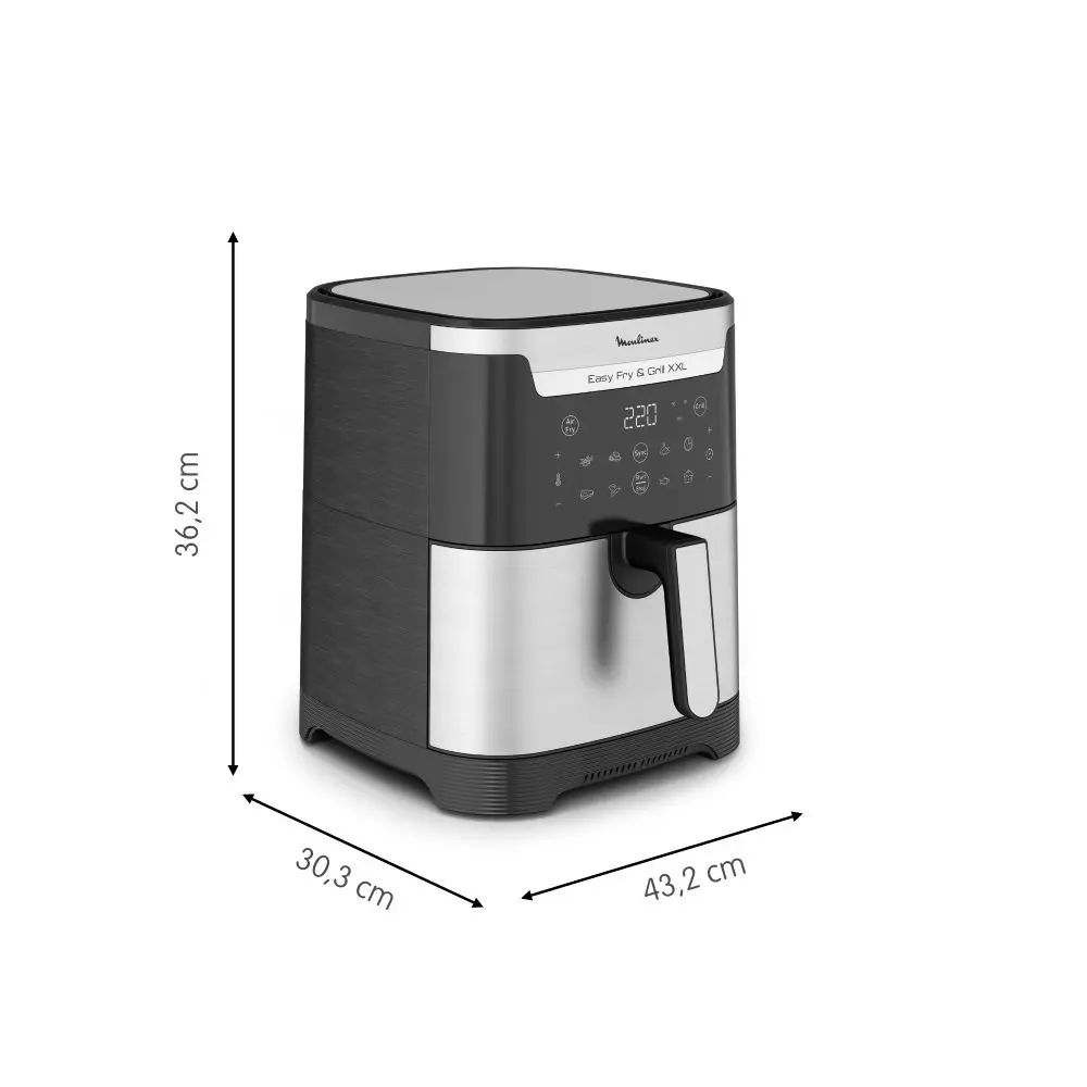 Freidora de Aire Easy Fry & Grill XXL 6,5L Sync-8