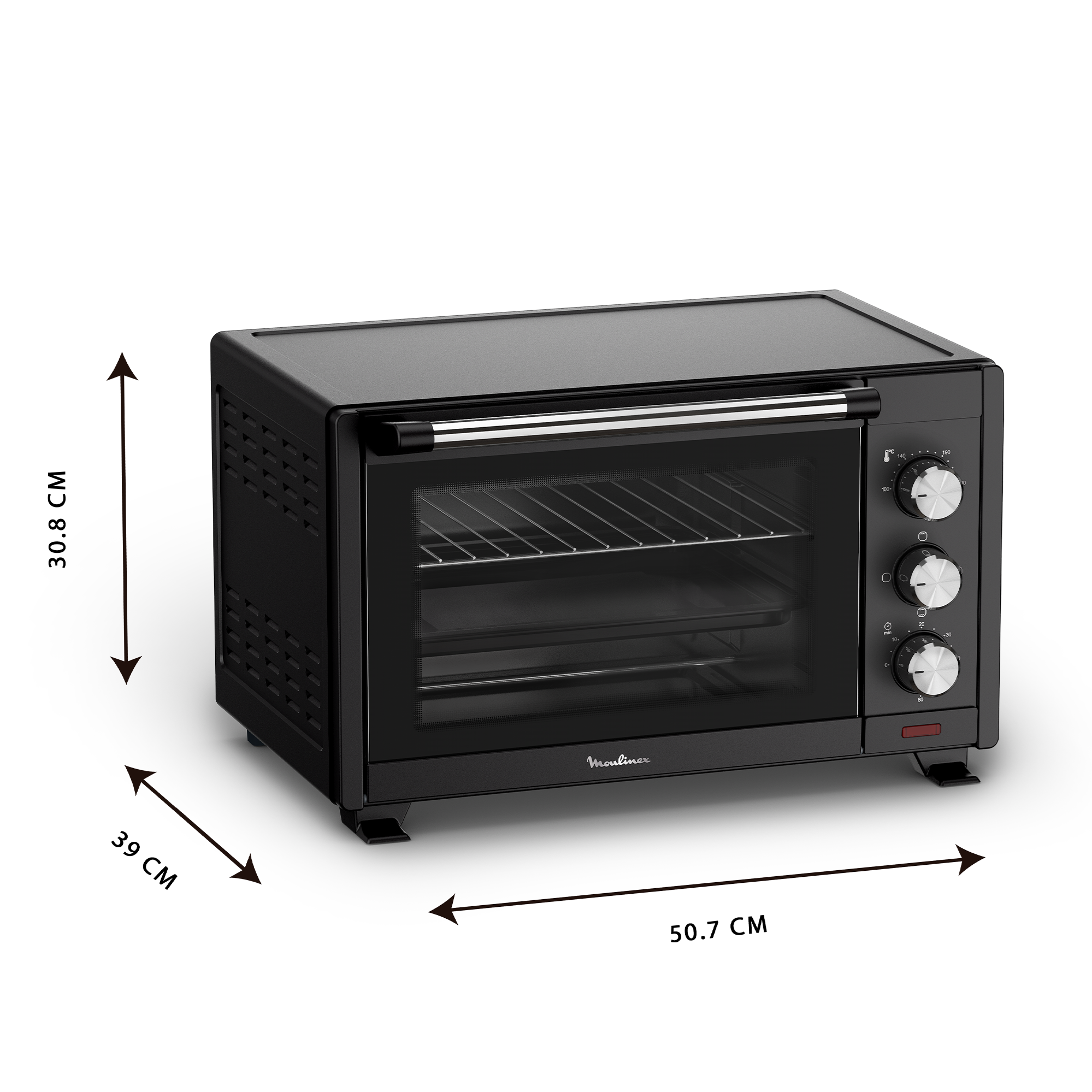 Horno Electrico Moulinex 28L 1600W-6