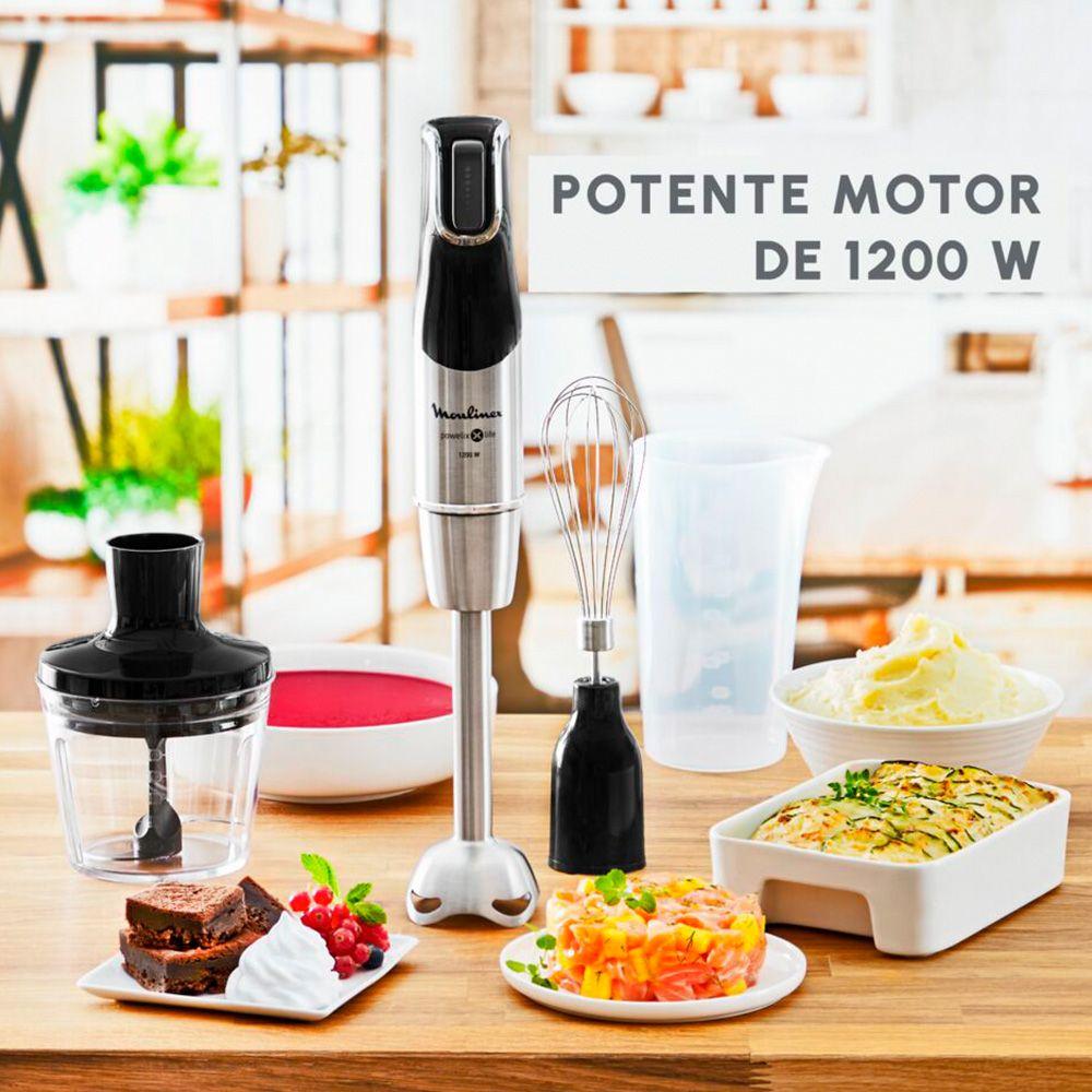 Licuadora de Inmersión Minipimer Infinyforce Pro 4 en1 Moulinex-2