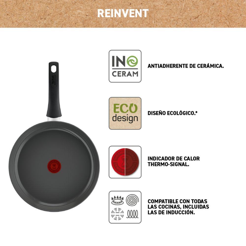 Sartén de cerámica 28cm Reinvent-6