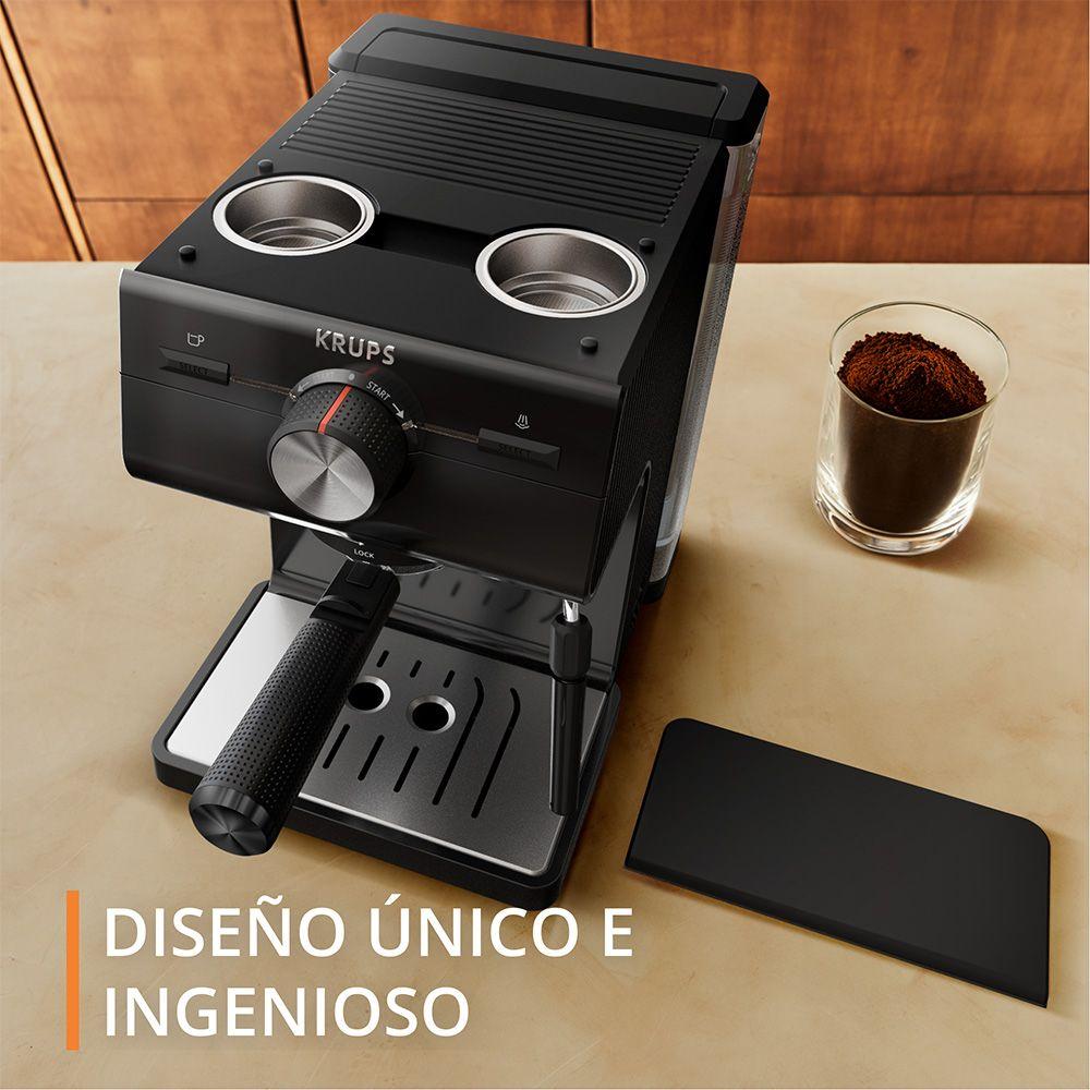 Cafetera Espresso Authentic Negro Krups-3
