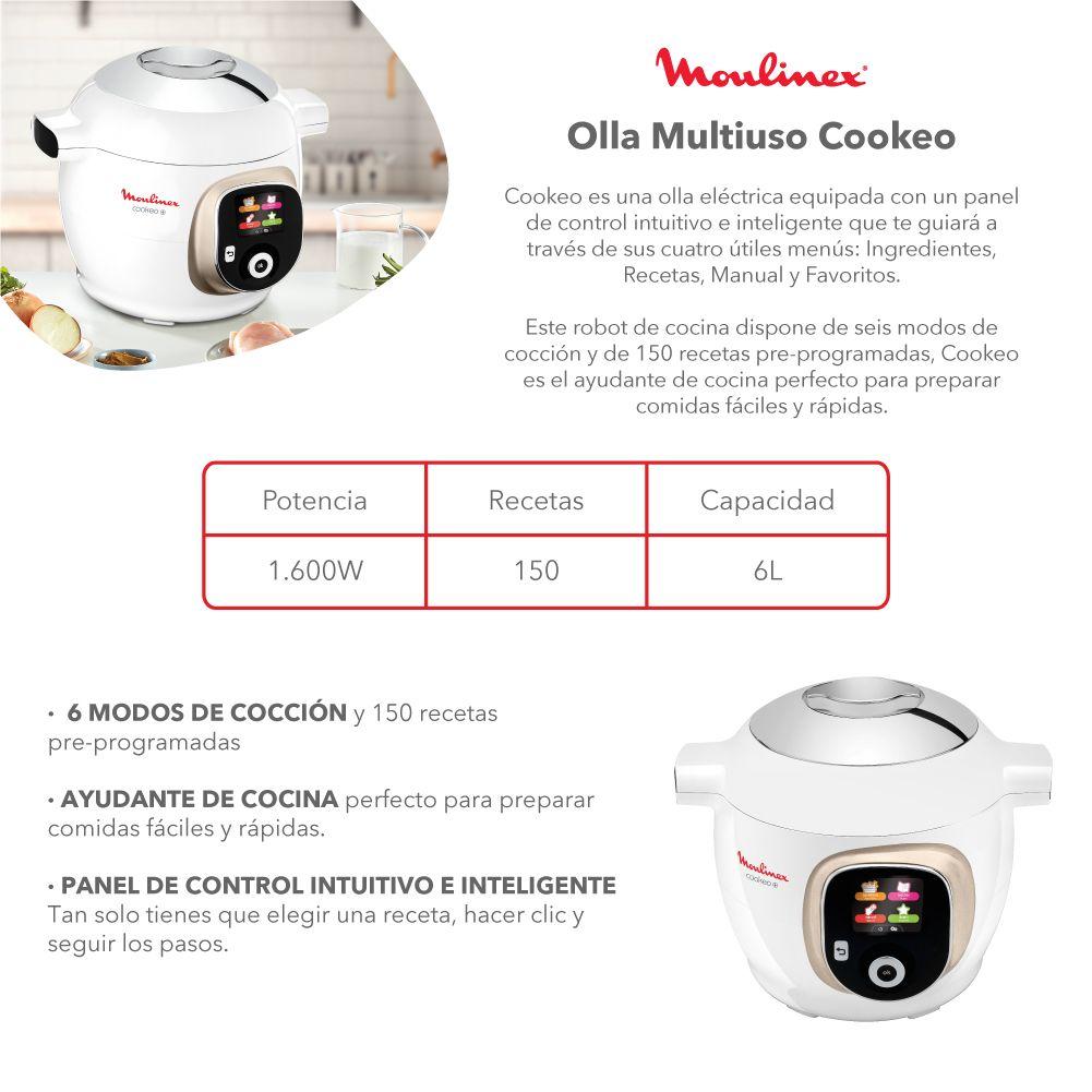 Multicooker Robot Cocina Cookeo+ CE851A10-6