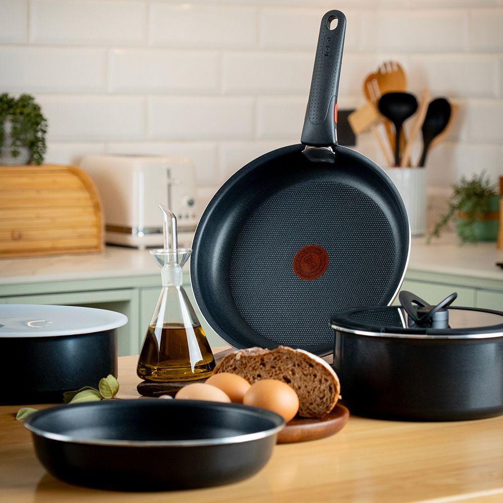 Bateria de cocina Antiadherente Ingenio 12 Piezas con mangos-2