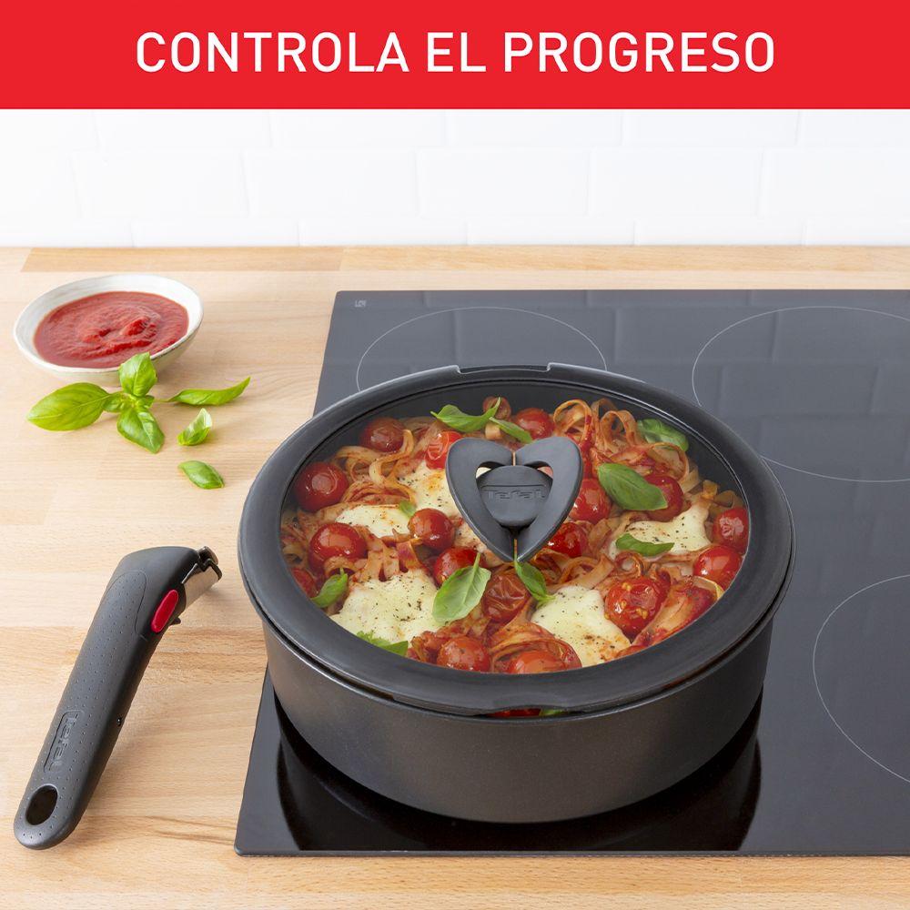 Bateria de cocina Antiadherente Ingenio 12 Piezas con mangos-4