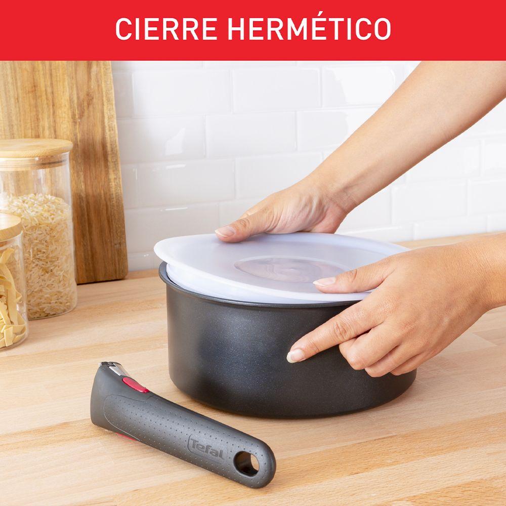 Bateria de cocina Antiadherente Ingenio 12 Piezas con mangos-6