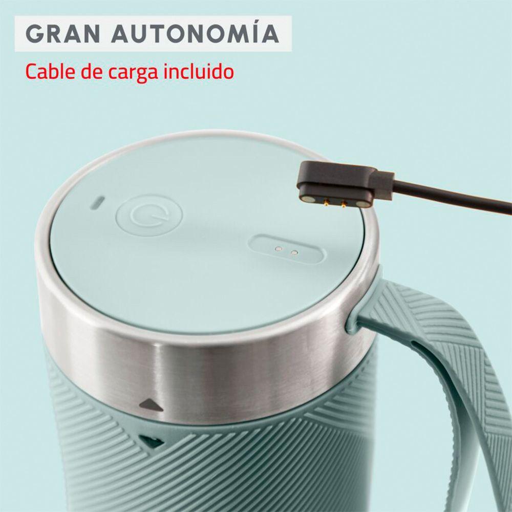 Licuadora Portátil Light Mix Azul 0,3L Moulinex-4