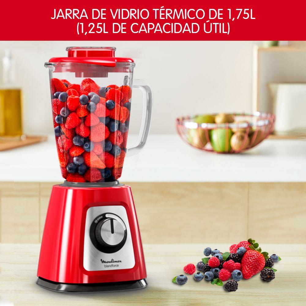 Licuadora Blendforce Rojo 2V + Pulse 800W-2