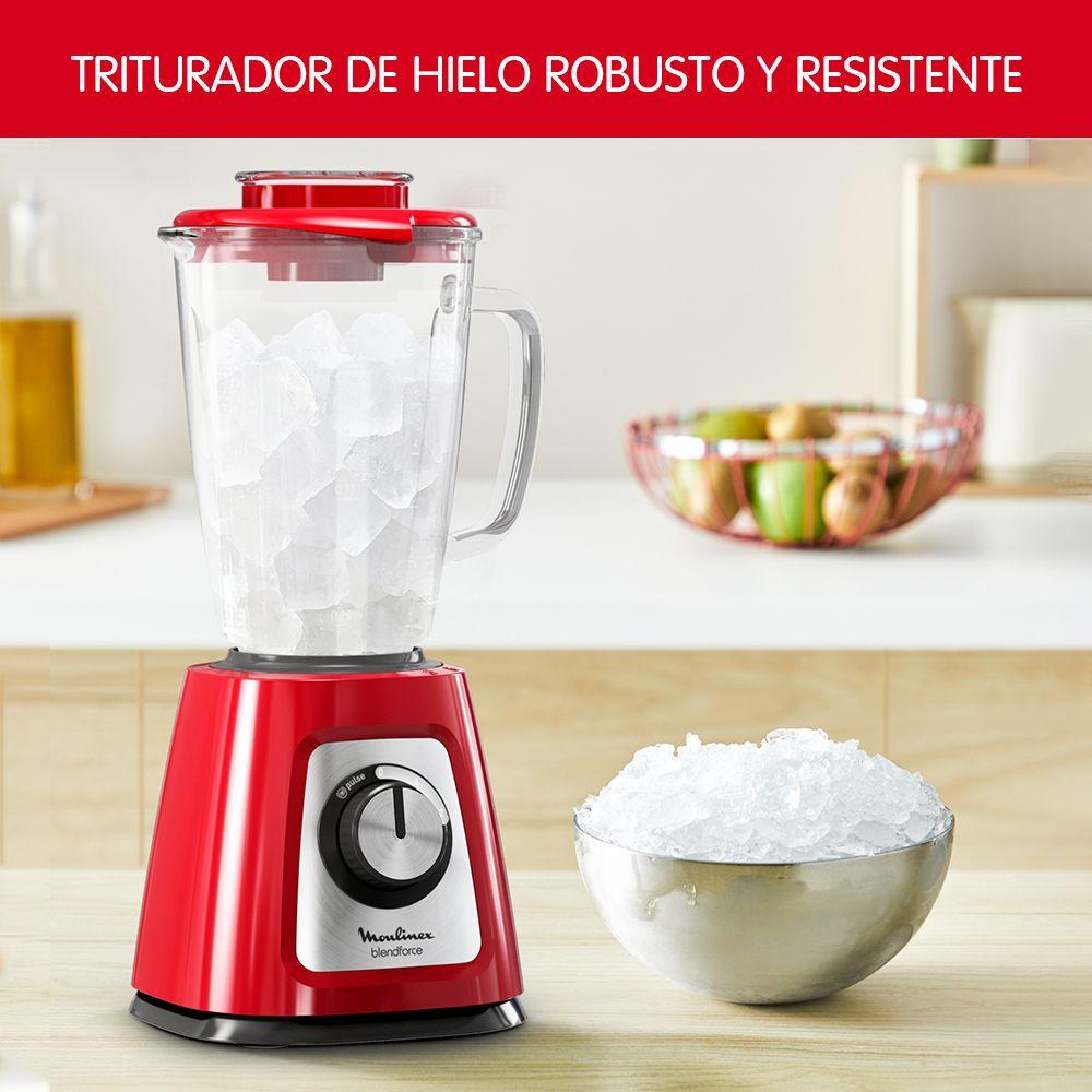 Licuadora Blendforce Rojo 2V + Pulse 800W-4