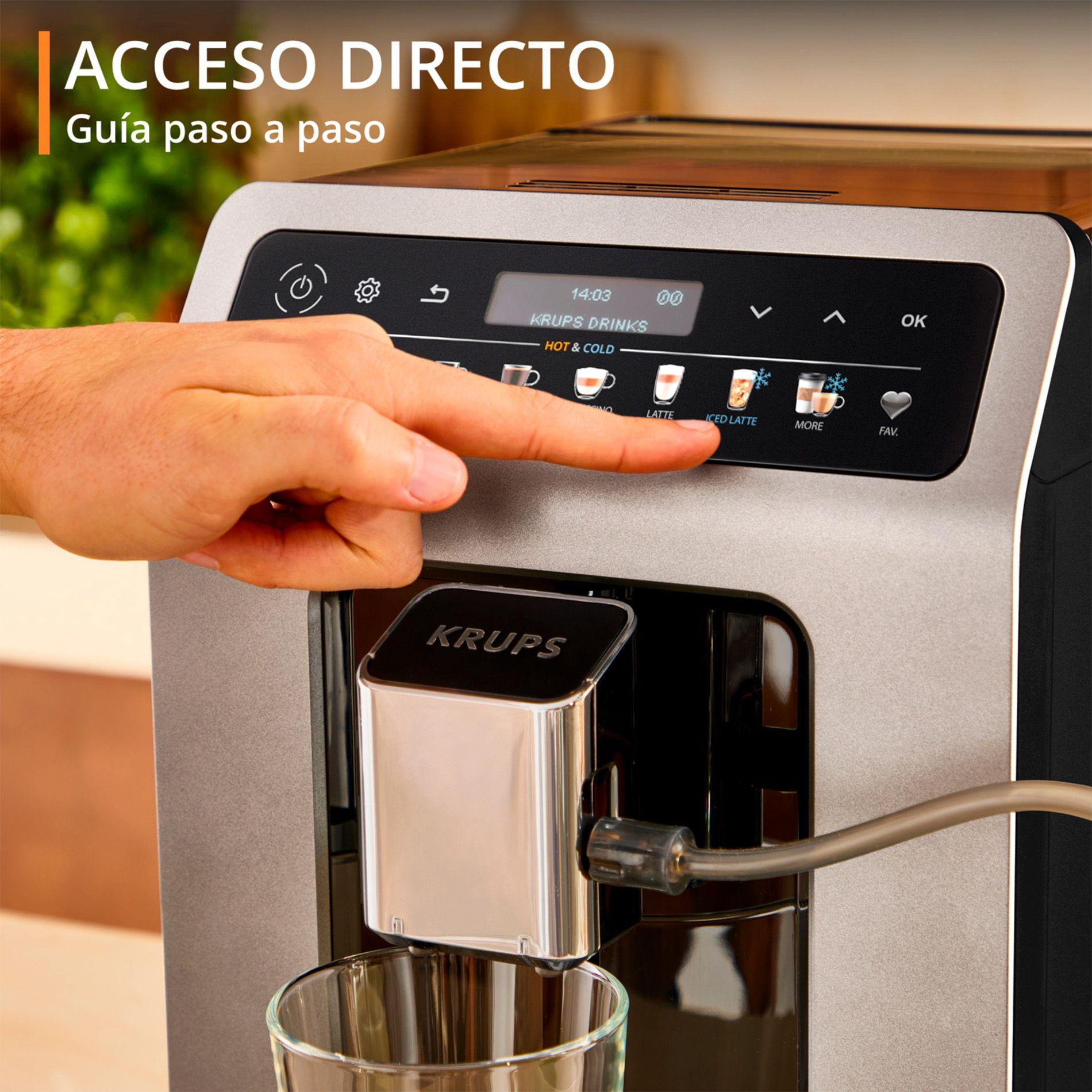 Cafetera Espresso Evidence Hot & Cold Digital Krups-4