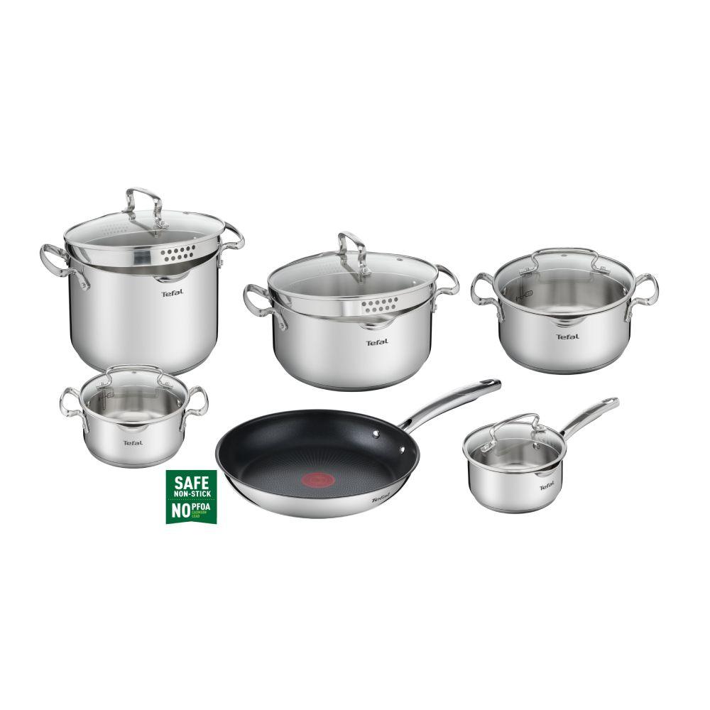 Batería de cocina 11 piezas Duetto-9