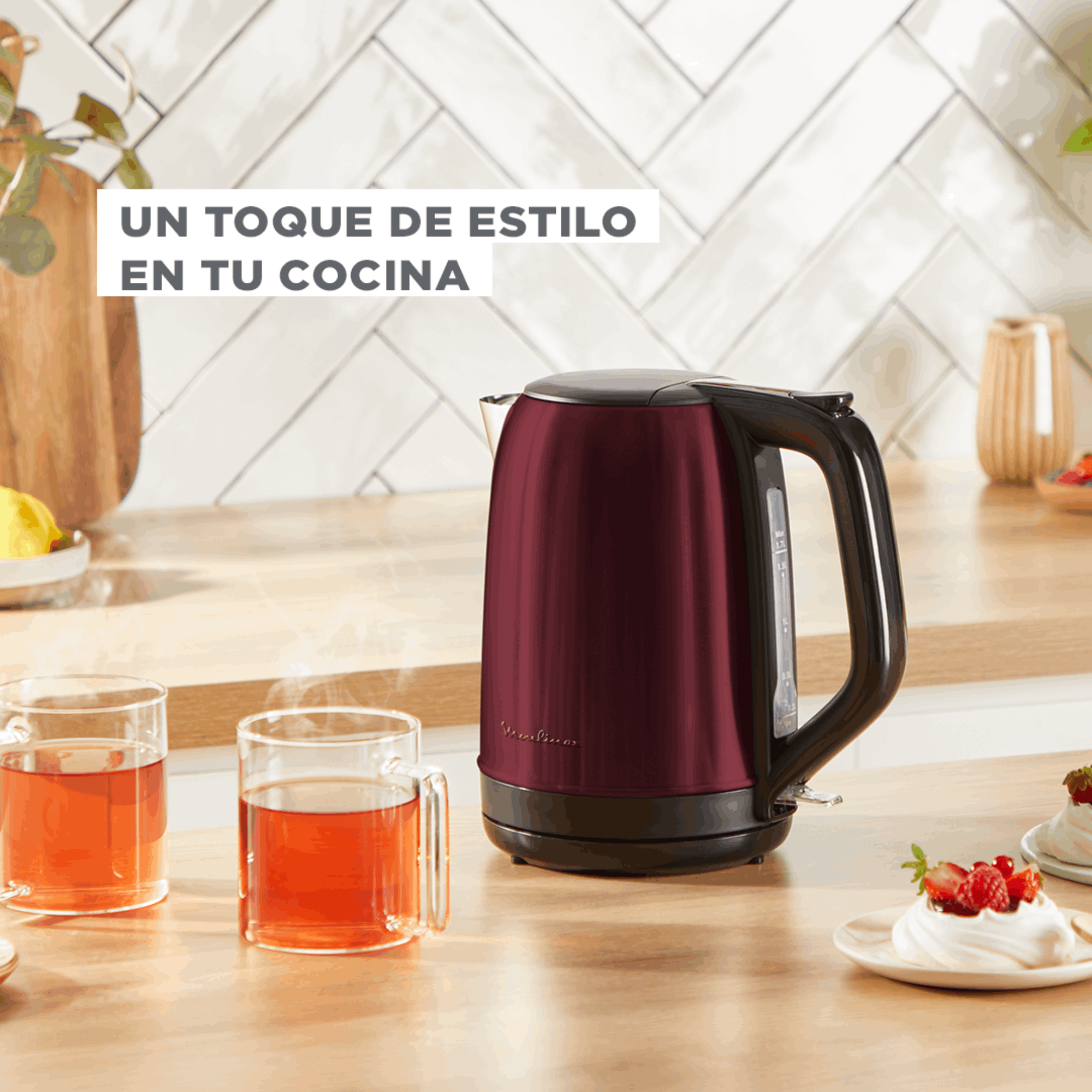 Hervidor Subito 5 1,7 L Rojo-4