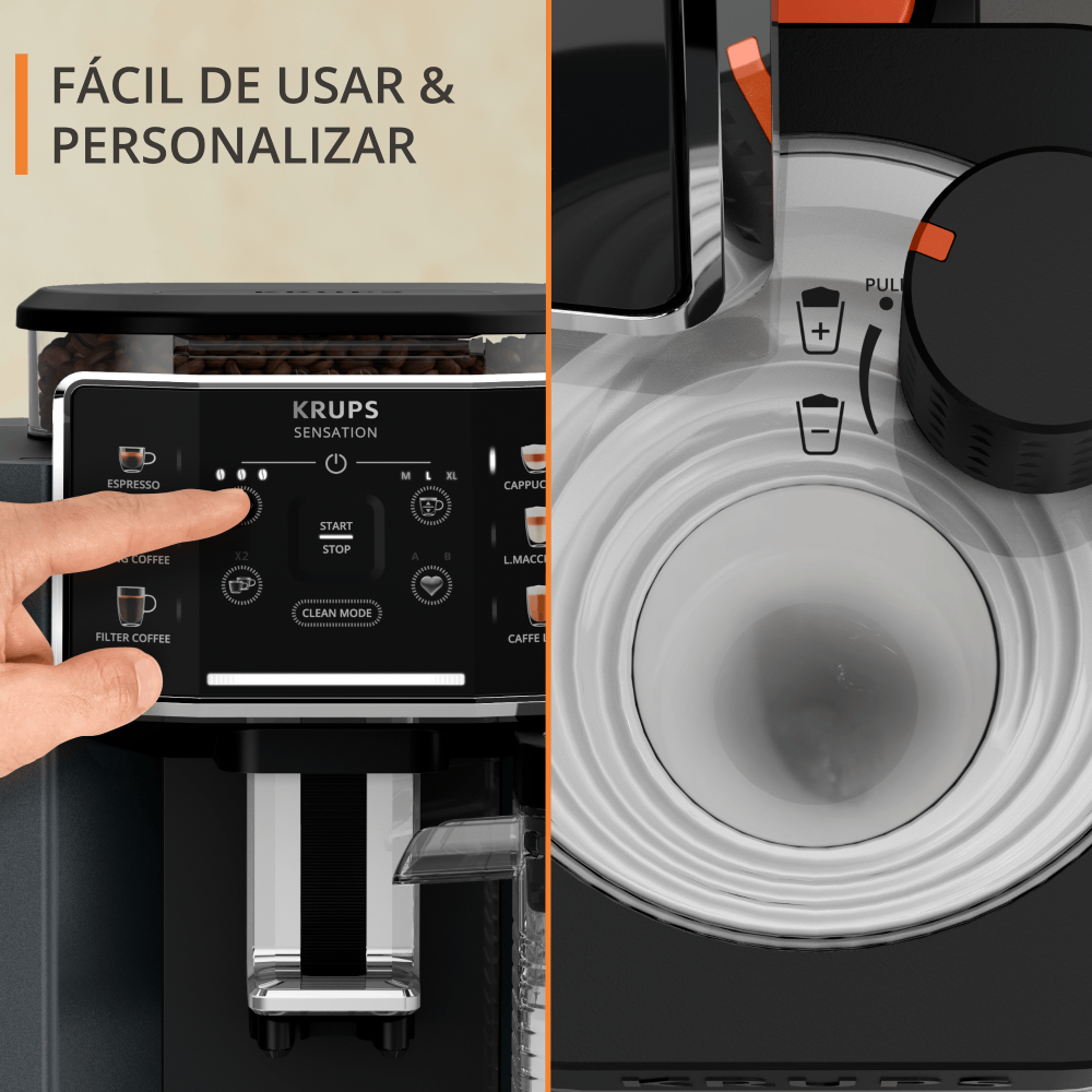 Cafetera Espresso Full Auto Sensation Milk + Kit Accesorios-3