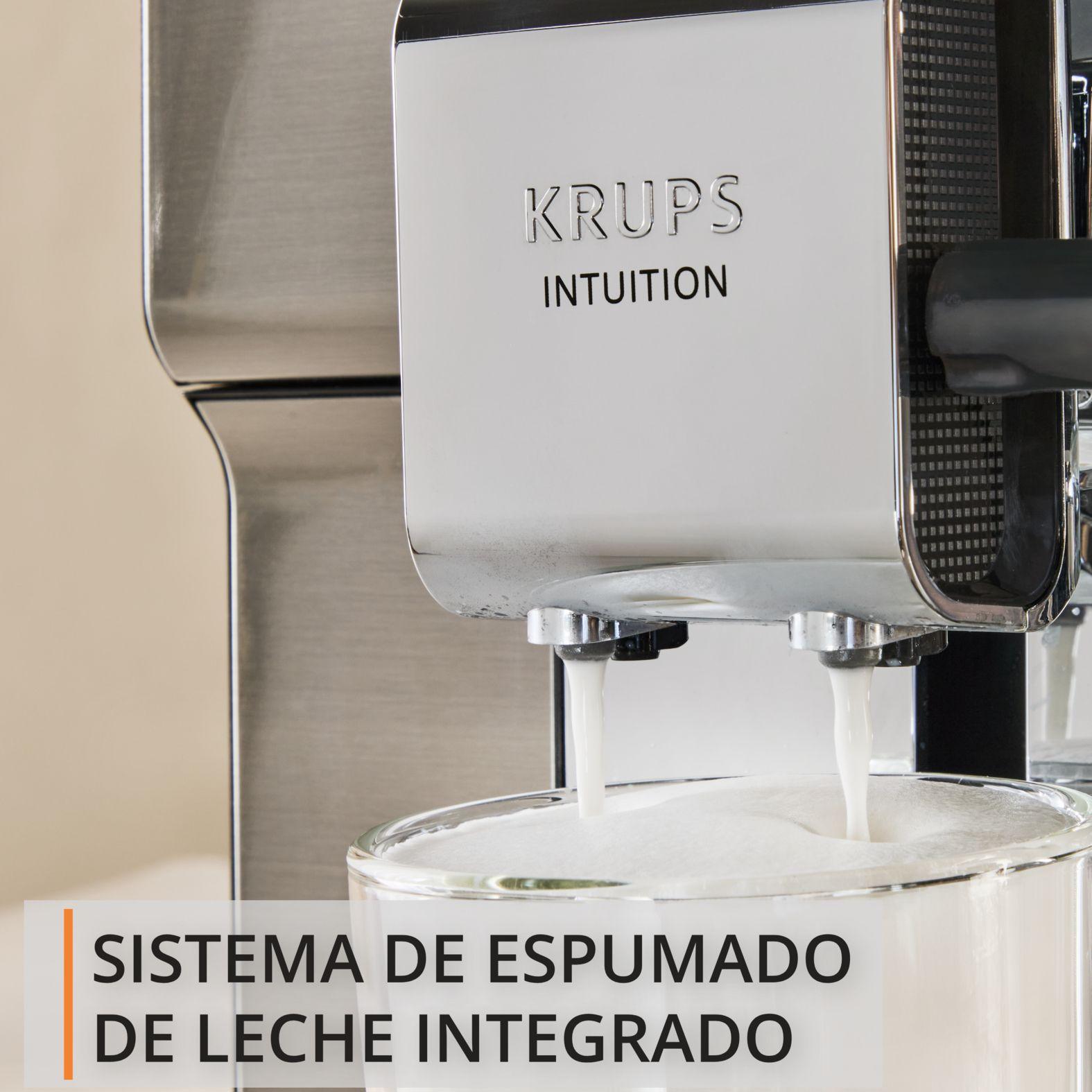 Cafetera Espresso Intuition HOT & COLD TITANIUM Touch Krups-4