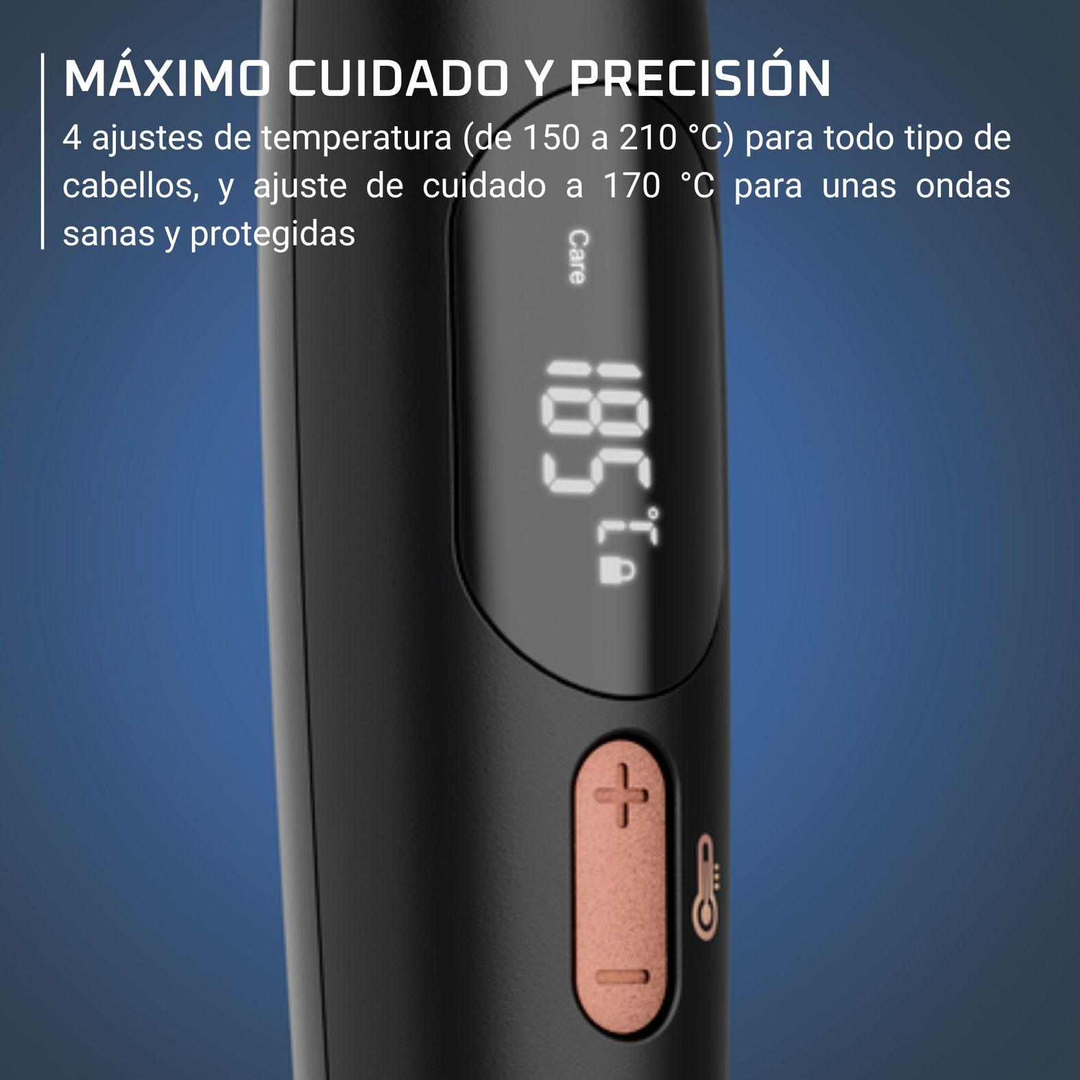 Rizador de Pelo flex Curl 3 Ajustes con tecnologia sensor Rowenta-6