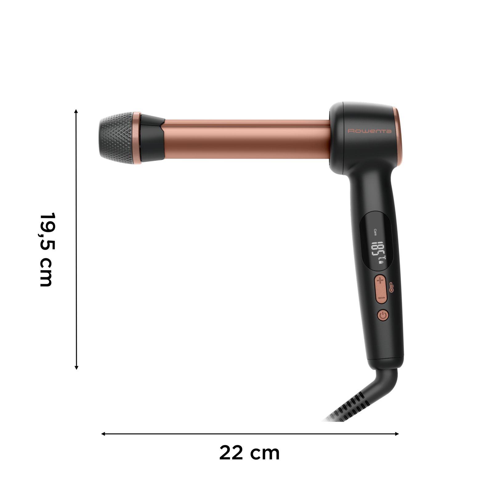 Rizador de Pelo flex Curl 3 Ajustes con tecnologia sensor Rowenta-7