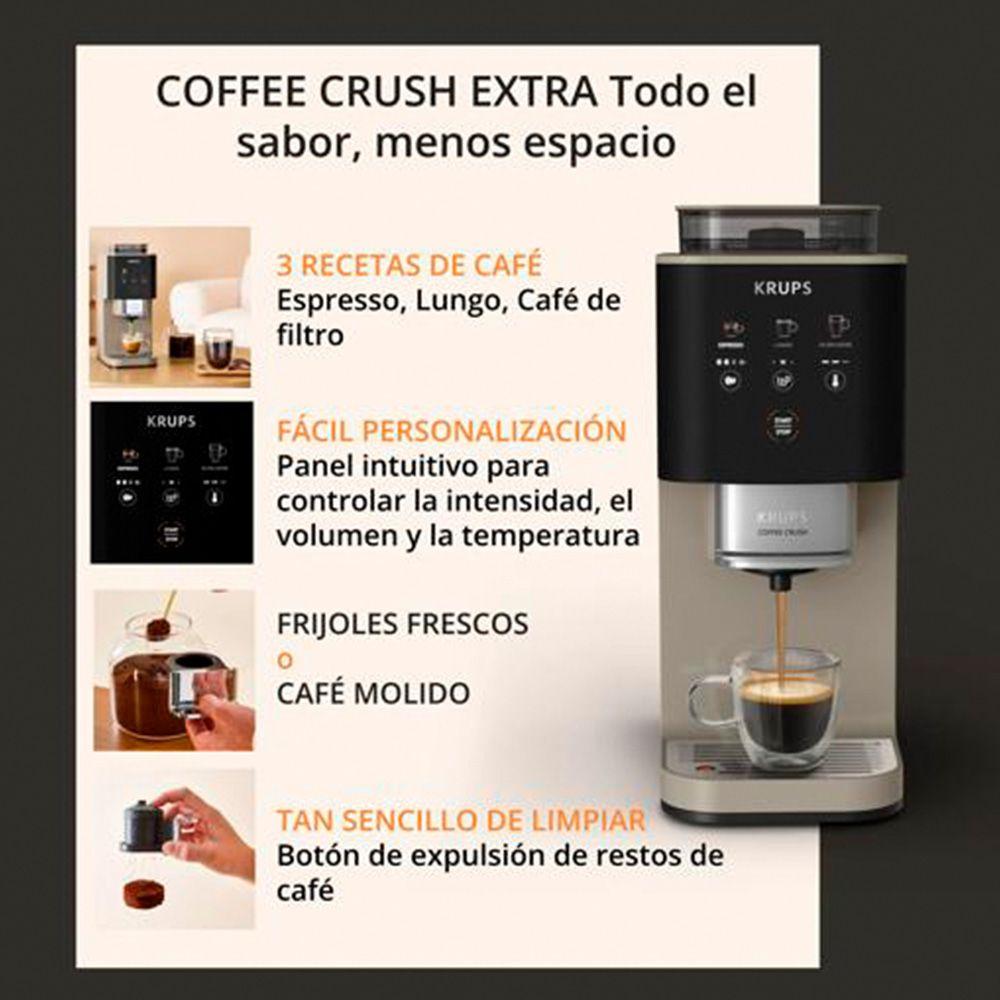 Cafetera Espresso Coffee Crush Chai Krups-4