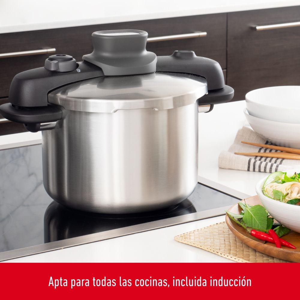 Olla a Presión Secure Compact 6L Acero InoxidableTefal-3