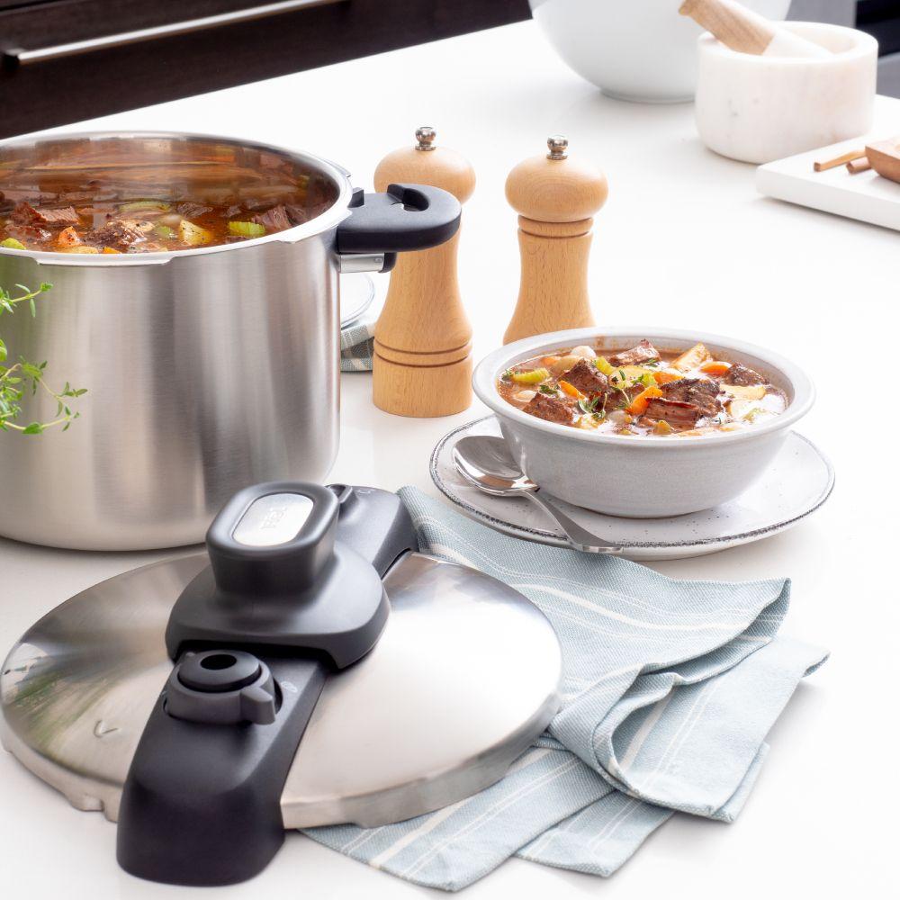 Olla a Presión Secure Compact 6L Acero InoxidableTefal-5