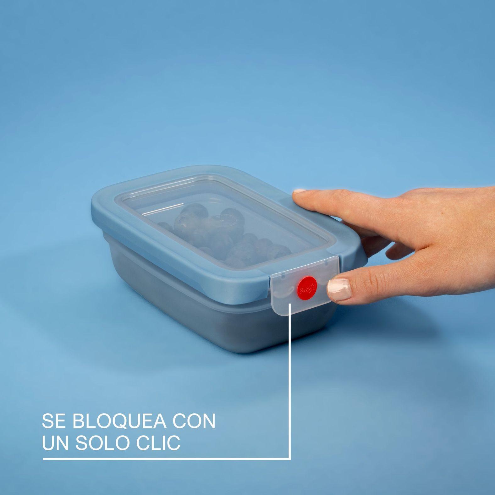 Contenedor hermetico de alimentos ONECLICK Azul 0,5/1,2/2,3L Tefal-3