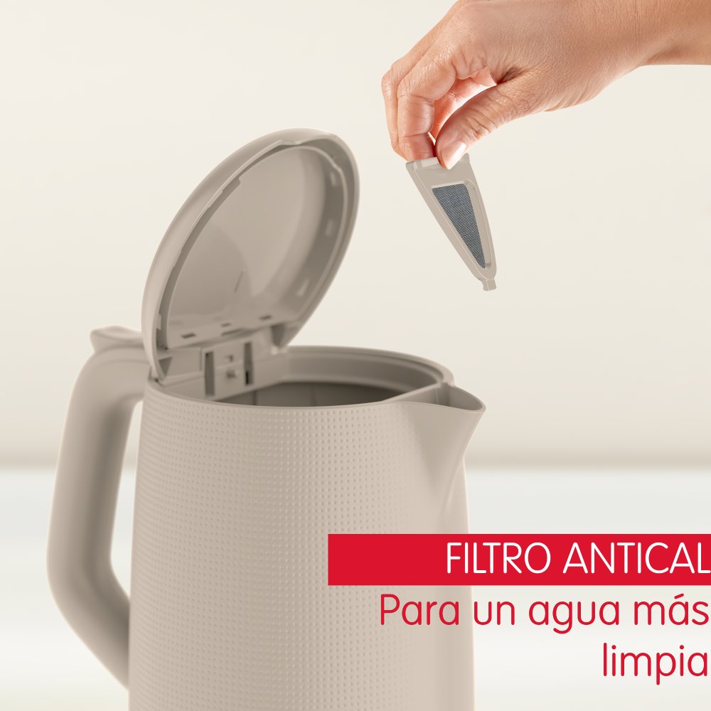 Hervidor Morning 1,7LT Gris Moulinex-4