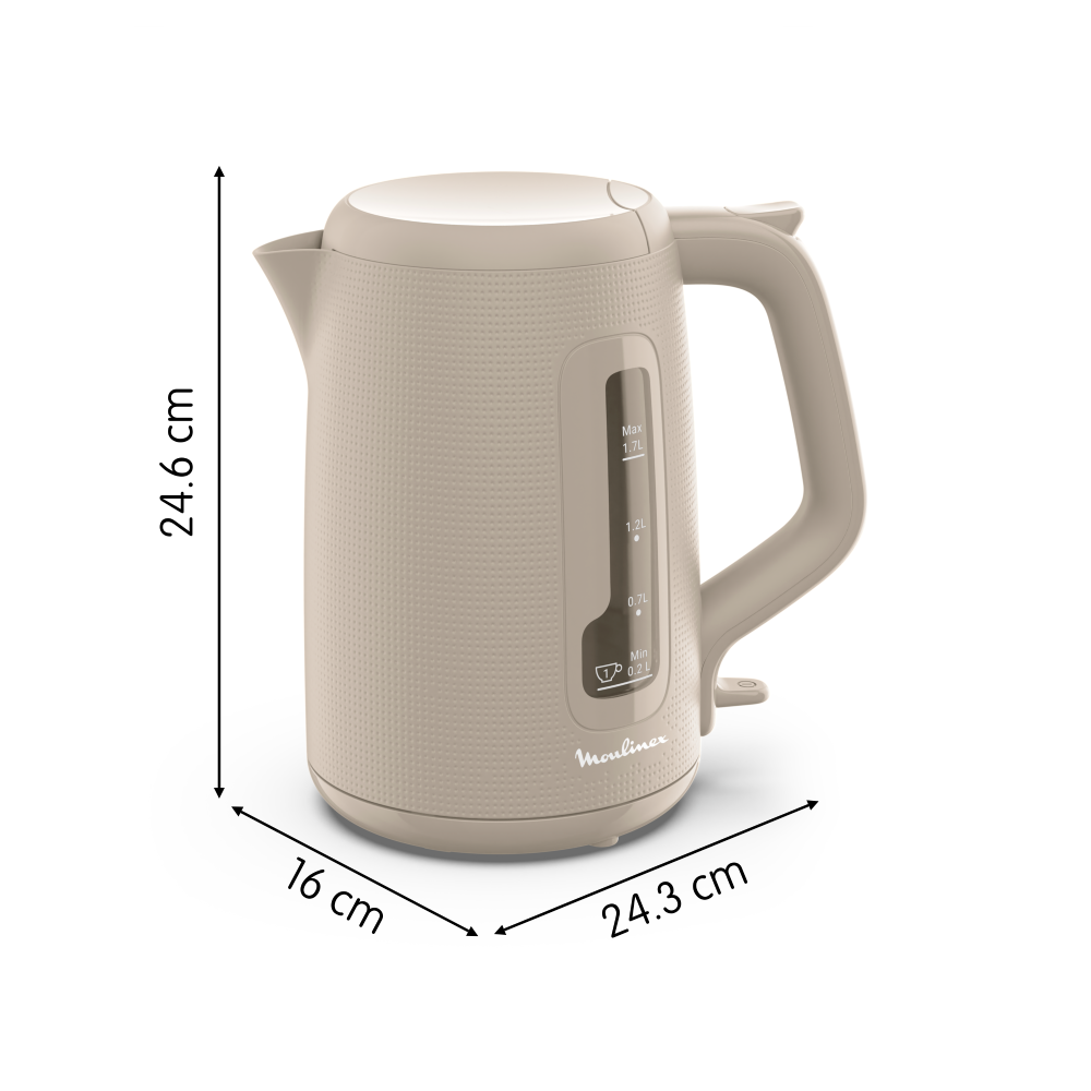 Hervidor Morning 1,7LT Gris Moulinex-5