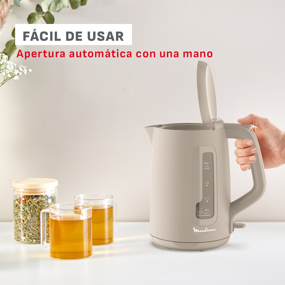 Hervidor Morning 1,7LT Gris Moulinex-4