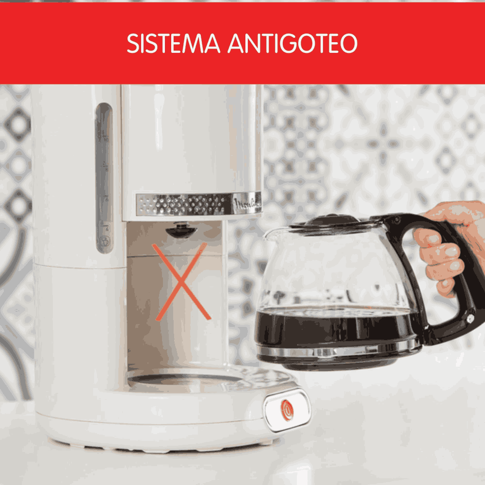 Cafetera de filtro Soleil 1,25L 1000W -6