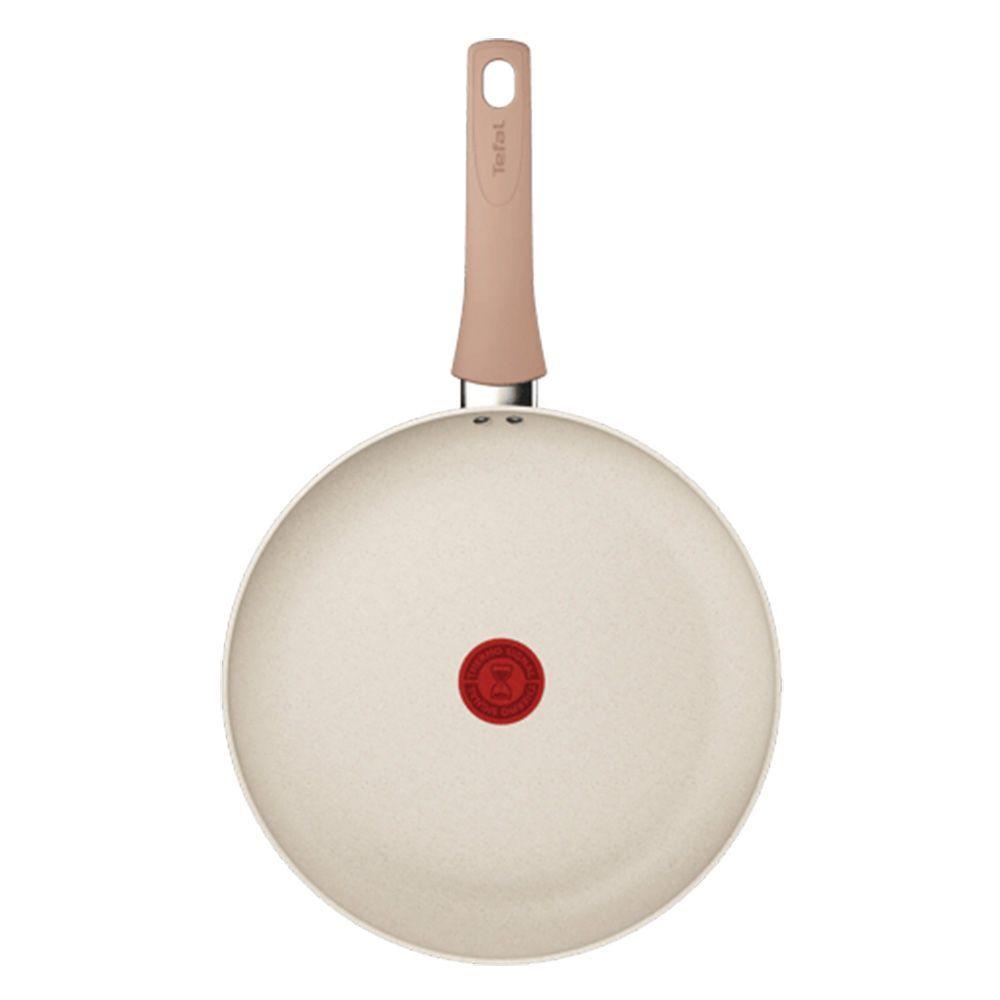 Bateria De Cocina Ceramica Antiadherente Bright 7 Piezas Beige Tefal-1