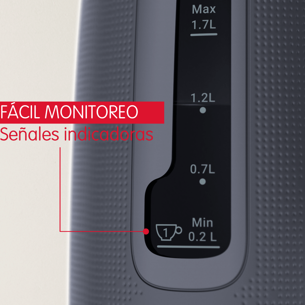 Hervidor Morning 1,7L Negro Moulinex-2