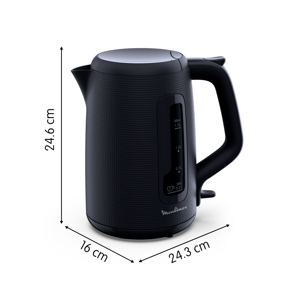 Hervidor Morning 1,7L Negro Moulinex-5