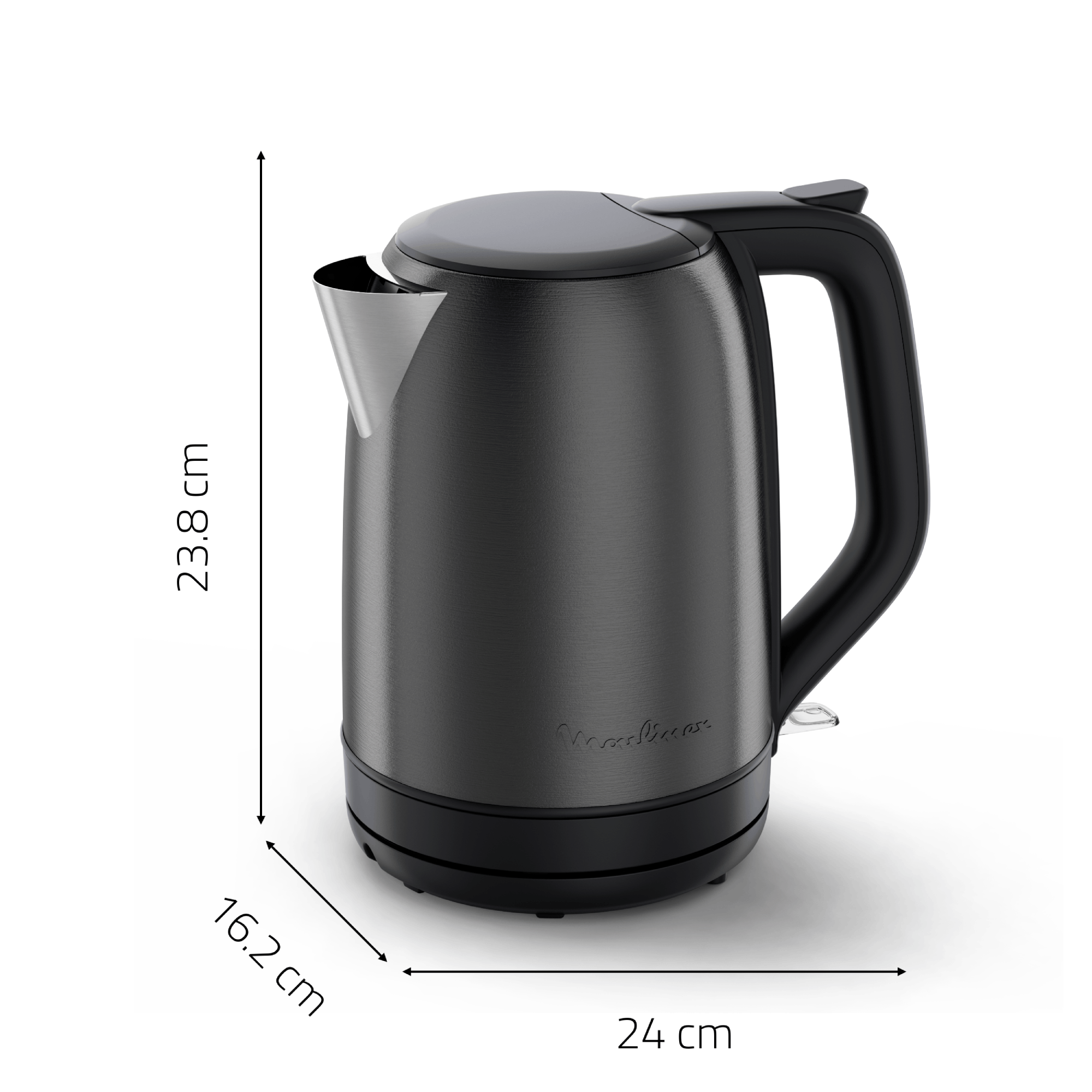 Hervidor Subito 5 1,7 L Inox Negro Moulinex-6