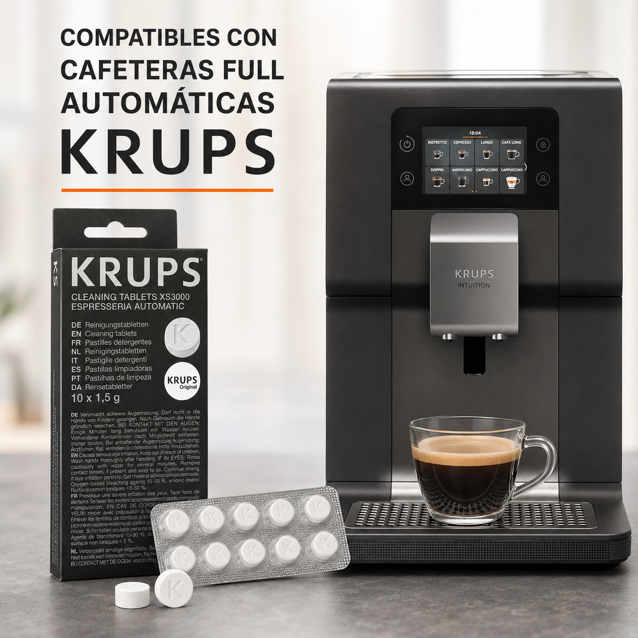 Tabletas de Limpieza Cafeteras Krups-2