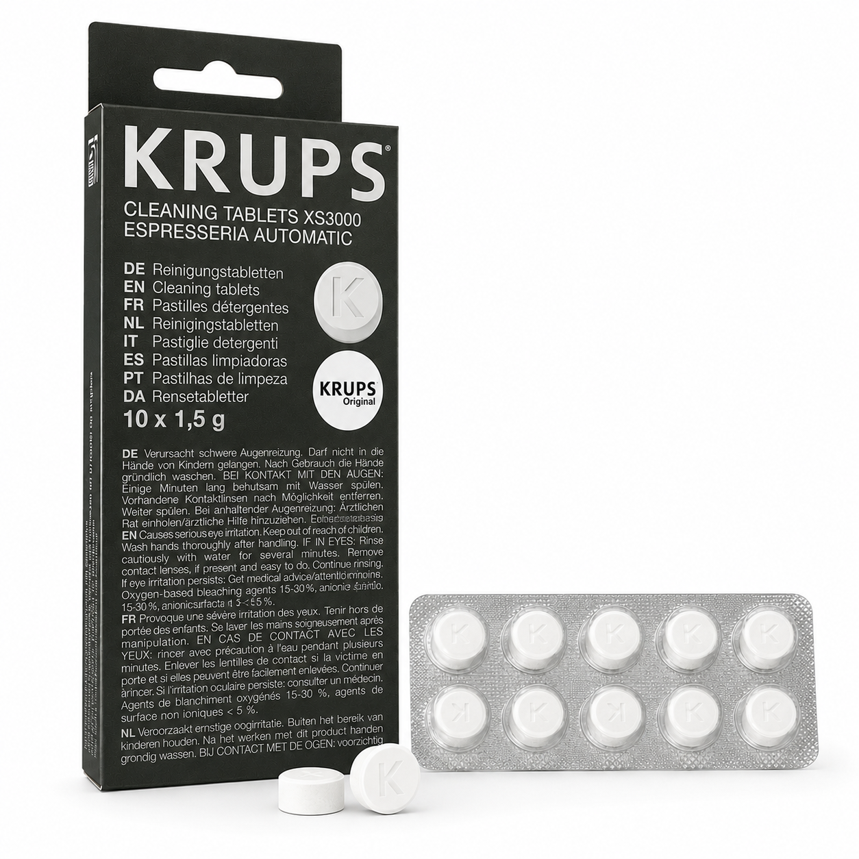 Tabletas de Limpieza Cafeteras Krups-1