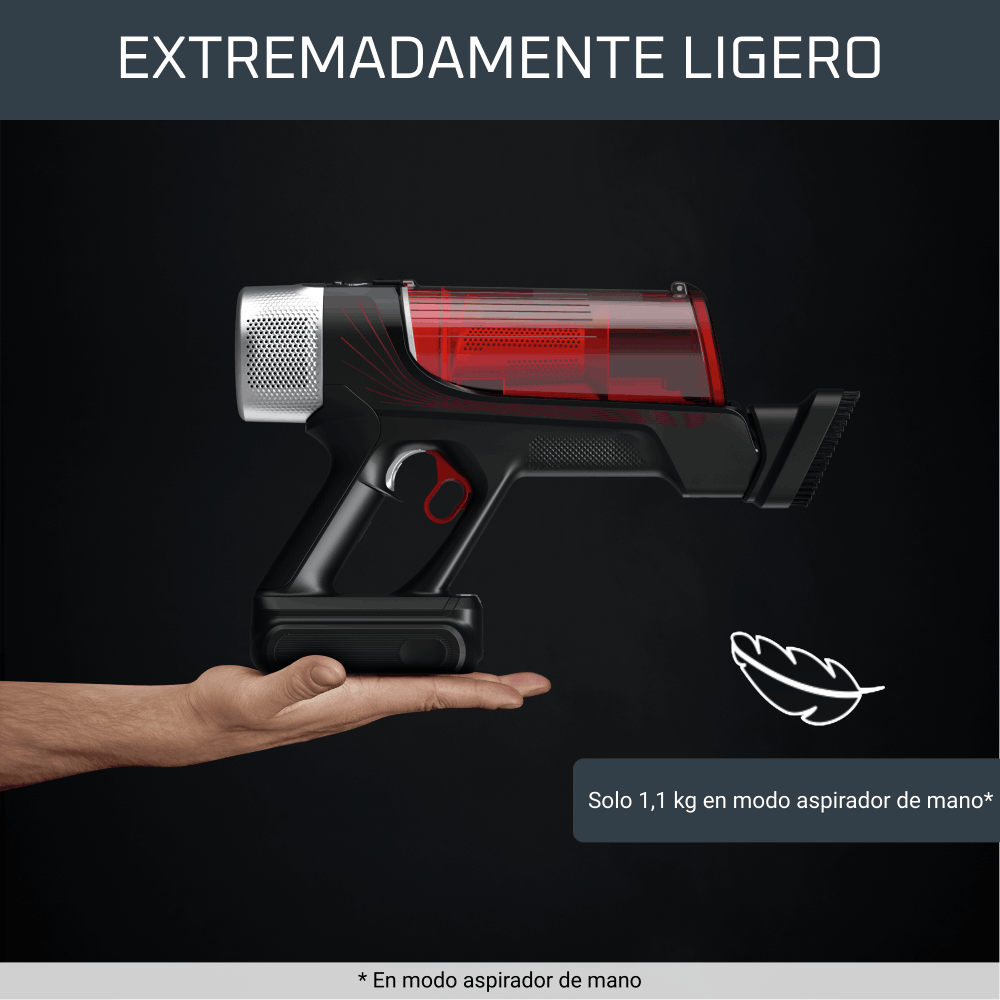 Aspiradora Vertical X-FORCE FLEX 9.60 100W Parquet Rowenta-5